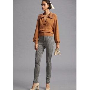 NWT anthro gingham leggings